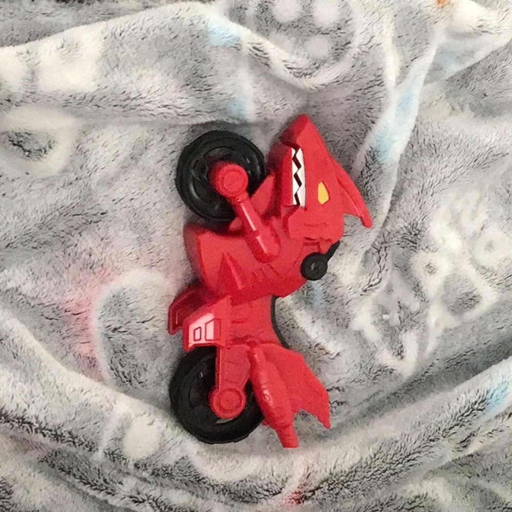 Joseph A Red and Black Plush Vehicle Accessory